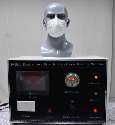 EN149 เครื่องทดสอบหน้ากากทดสอบความต้านทานการหายใจ