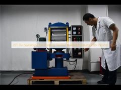 25T Flat Vulcanizer สําหรับกดผลิตภัณฑ์แบบปั้นต่าง ๆ 350 × 350 มม.