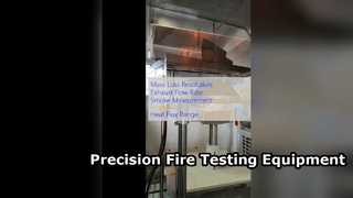อุปกรณ์ทดสอบไฟ Cone Calorimeter ISO 660