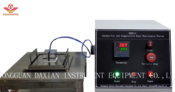 เครื่องทดสอบความต้านทานความร้อนแบบนำไฟฟ้าและอัดแรง ASTMF1060-2018