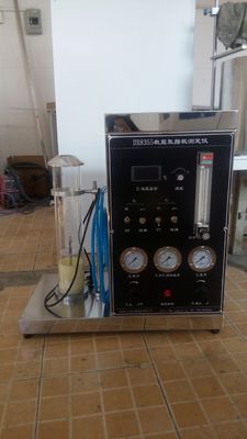 DX8355 เครื่องทดสอบดัชนีเส้นใยที่แสดงด้วยจอดิจิตอล ใช้ในการทดสอบดัชนีเส้นใยในอุตสาหกรรมเย็บผ้า