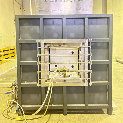 ISO834-1 EN1363-1 ตัวอย่างการเคลือบสารกันไฟ การทดสอบความทนไฟ การทดสอบเตาเผา เครื่องมือทดสอบ