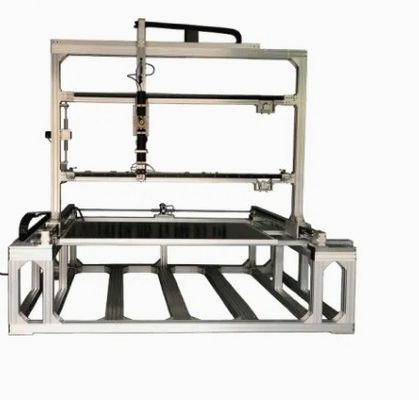 IEC61215 โมดูลไฟฟ้า รุ่นฝนฟ้าคะนอง อุปกรณ์ทดสอบการกระแทก เครื่องทดสอบการกระแทก มาตรฐานการทดสอบ