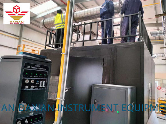 ผู้จัดจำหน่ายอุปกรณ์ทดสอบการติดไฟ EN 13823 เครื่องทดสอบ Single Burning Item (SBI)