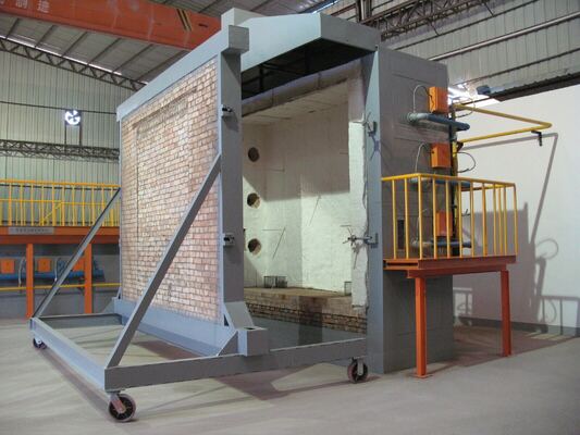 เตาเผาต้านทานไฟแนวนอน ISO 834-1 สำหรับคานพื้นและแผ่นพื้น
