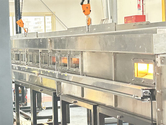UL910 Steiner Tunnel เตาทดสอบควันไฟแนวนอนสายเคเบิล CMP 7.6 ม. ASTM E84 NFPA262