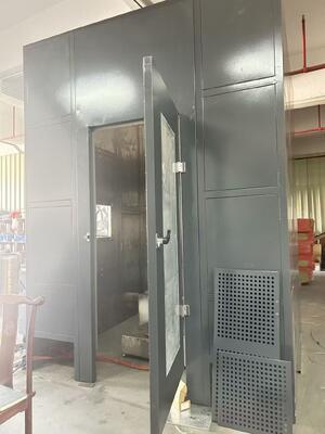 อุปกรณ์ทดสอบเปลวไฟสายเคเบิลแบบมัดแนวตั้ง UL1685 กำลัง 20kW ห้องขนาด 2438 มม. IEEE 1202