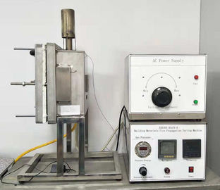 อุปกรณ์ทดสอบความไวไฟ BS 476-6 วัสดุก่อสร้างเครื่องทดสอบการแพร่กระจายของไฟ