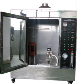 ISO340: 2004 สายพานลำเลียงแกนผ้าเครื่องทดสอบการเผาไหม้ในแนวตั้ง