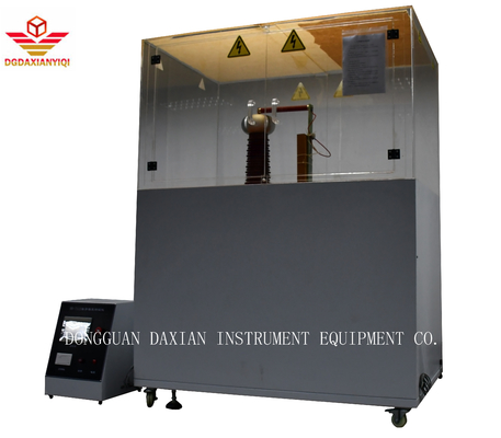 ASTM D149 เครื่องทดสอบแรงดันไฟ DC AC 100KV สำหรับการบูสต์สม่ำเสมออย่างต่อเนื่อง