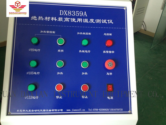 เครื่องทดสอบอุณหภูมิยางฉนวนความร้อนสูงสุด ASTM C411-82