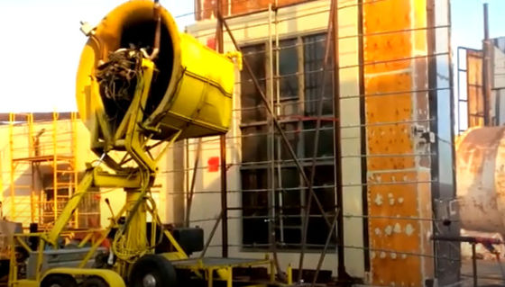 BS EN356 อุปกรณ์การทดสอบกระจกความปลอดภัย เครื่องทดสอบหมัด เครื่องทดสอบแก้ว