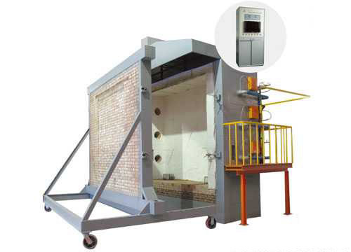 เครื่องทดสอบความต้านทานไฟ สําหรับส่วนประกอบอาคาร สําหรับการทดสอบความต้านทานไฟของส่วนประกอบอาคาร