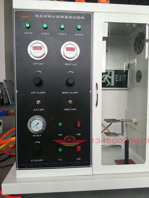 ASTM D2843 มาตรฐาน DX8426 เครื่องทดสอบความหนาแน่นของควันในการละลายวัสดุก่อสร้าง