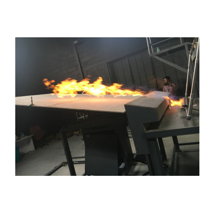 UL790 วัสดุหลังคา ผลงานความทนทานต่อไฟ การทดสอบผลการทดสอบความทนไฟสําหรับเซลล์ไฟฟ้าไฟฟ้า