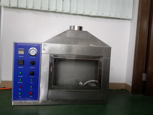 DX8342 เครื่องทดสอบความเผาไหม้สําหรับวัสดุก่อสร้างกันไฟ
