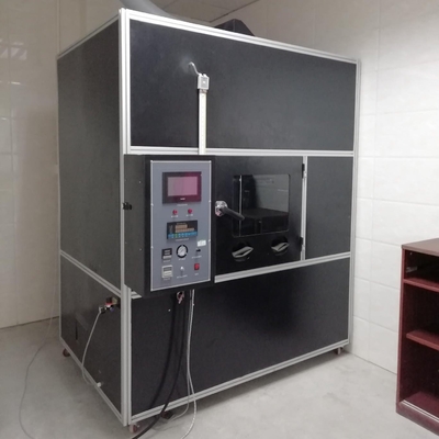 UL1581 เครื่องทดสอบการเผาไหม้ ห้องทดสอบการเผาไหม้แนวตั้ง ห้องเผาไหม้ขนาดใหญ่