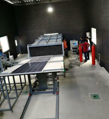 เครื่องทดสอบเพลิงระยะสั้น สําหรับอาคารไฟฟ้าไฟฟ้าบูรณาการ ASTM E 108