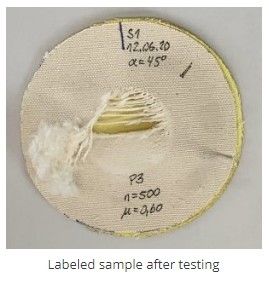 EN17092-1 เครื่องทดสอบความต้านทานต่อการบด