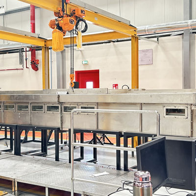 ห้องทดลองไฟ Astm E84 การทดสอบอุโมงค์ Steiner สําหรับวัสดุก่อสร้าง