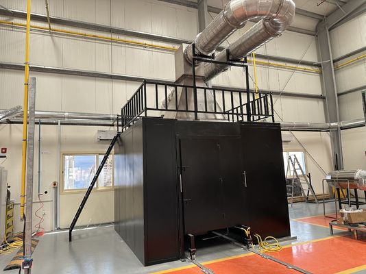 เครื่องมือทดสอบการลามของเปลวไฟบนพื้นผิว BS476-7