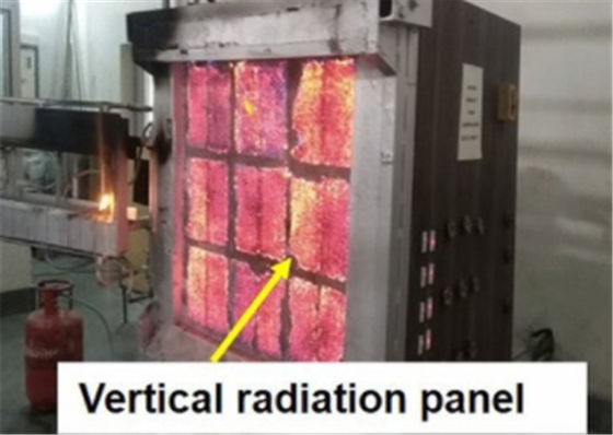 เครื่องมือทดสอบการลามของเปลวไฟบนพื้นผิว BS476-7