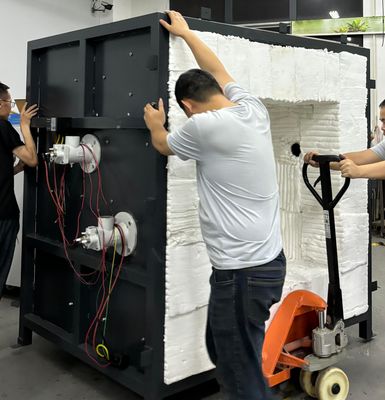 โครงสร้างเหล็ก รองรับการทดสอบตัวอย่างกันไฟ