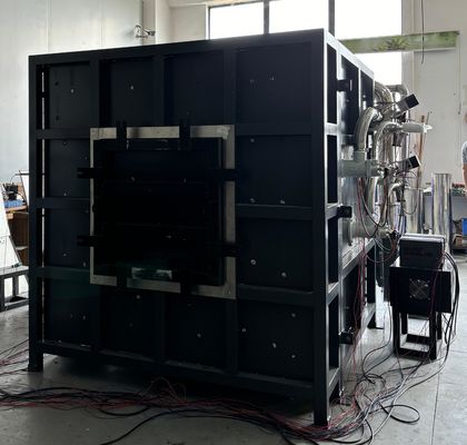 โครงสร้างเหล็ก รองรับการทดสอบตัวอย่างกันไฟ