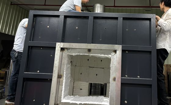 อุณหภูมิการทำงานต่ำกว่า 1300 C เตาเผาทดสอบไฟ DX8810A รองรับการปรับแต่ง ODM