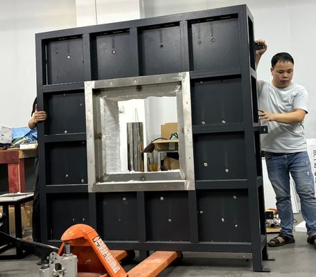 ISO834-1、EN1363-1 การเคลือบกันไฟสําหรับโครงสร้างเหล็ก อุปกรณ์ทดสอบไฟ