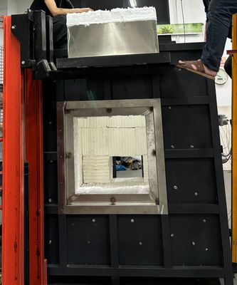 โครงสร้างเหล็ก กันไฟ หม้อทดสอบตัวอย่าง ทนอุณหภูมิสูง ต่ํากว่า 1300 C