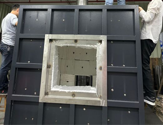 1300C อุณหภูมิการทํางาน โครงสร้างเหล็ก กันไฟ หม้อทดสอบเคลือบด้วยเส้น径 2.0mm