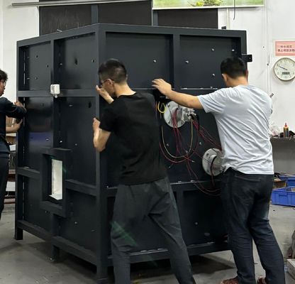 เครื่องทดสอบความทนทานต่อไฟของสารเคลือบกันไฟ พร้อมระดับการป้องกัน IP67