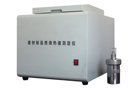 อัตโนมัติครบวงจร Calorimeter สําหรับวัสดุก่อสร้าง การเผาไหม้ การทดสอบค่าความร้อน กระบอกภายใน ปริมาณ 2200ml