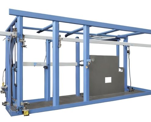 Three Performance Testing Equipment For Doors And Windows Fluctuation Pressure ≤ 2% For Airtightness And Water Tightness