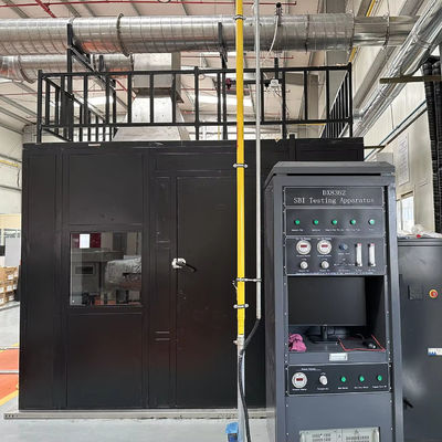 BS EN 13823 เครื่องทดสอบ SBI สําหรับวัสดุก่อสร้าง อุปกรณ์ทดสอบวัตถุเผาไหม้เพียงครั้งเดียว อุปกรณ์ทดสอบห้องปฏิบัติการ