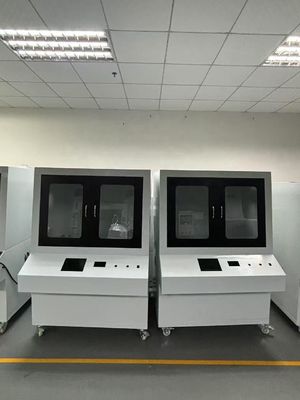 เครื่องทดสอบความแข็งแรงไฟฟ้าของวัสดุอุปกรณ์ประกอบความละเอียด 100mA