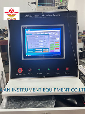 อุปกรณ์ทดสอบห้องปฏิบัติการบ้าน รถยนต์จักรยานยนต์ เสื้อผ้าป้องกัน DAM Darmstadt เครื่องทดสอบการบด