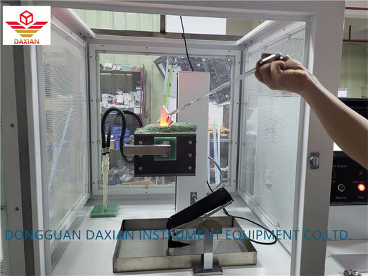 เครื่องทดสอบความทนทานต่อการกระเด็นของโลหะหลอมเหลวสำหรับชุดป้องกัน ตามมาตรฐาน ISO9185