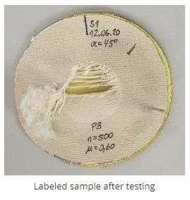 อุปกรณ์การทดสอบการบดของเครื่องจักรจักรยานยนต์ Darmstadt EN17092-1