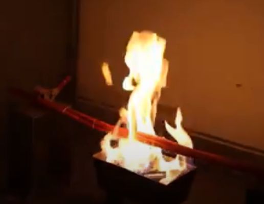 อุปกรณ์ทดสอบสายไฟ BS6387 พร้อมการรับรอง SGS รับประกัน 2 ปี