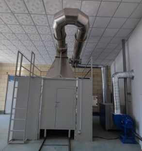 การจัดซื้ออุปกรณ์ทดสอบไฟ EN 13823 เครื่องทดสอบไฟในห้องปฏิบัติการ SBI (Single Burning Item)