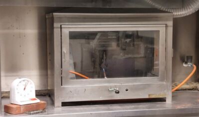 EN ISO 11925 การทดสอบการติดไฟของวัสดุก่อสร้าง - การทดสอบแหล่งกำเนิดไฟเดียว