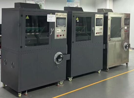 เครื่องทดสอบประกายไฟรั่วไหลแรงดันสูงได้รับการออกแบบและผลิตอย่างเคร่งครัดตามมาตรฐาน GB/T6553-2003 และ 1EC60587-1984
