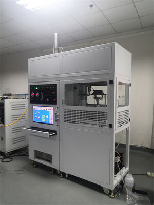 DX8348 อัตราการปลดปล่อยความร้อนของวัสดุก่อสร้างเครื่องทดสอบความไวไฟ Cone Calorimeter ISO 5660