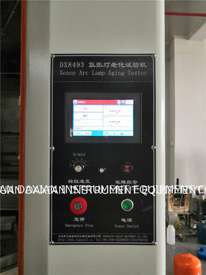 ASTMG155-05a ห้องทดสอบแหล่งเส้นโค้ง 6000hr เวลาทดสอบสําหรับกระจก