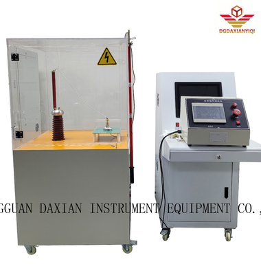 เครื่องทดสอบการพังทลายของแรงดันไฟฟ้า 20KV IEC60243-1 สำหรับวัสดุก่อสร้าง