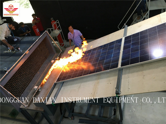 ASTM E 162 อุปกรณ์ทดสอบการขยายตัวของเปลวไฟ LCD เซลล์ที่ยืดหยุ่น