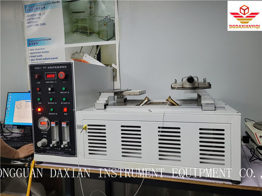 เครื่องทดสอบในห้องปฏิบัติการ TPP Fire Testing ตามมาตรฐาน ASTM F2700