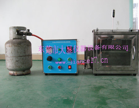 DX8337 เครื่องทดสอบการเผาไหม้วัสดุภายในรถยนต์